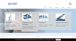 Desktop Screenshot of gesat.com